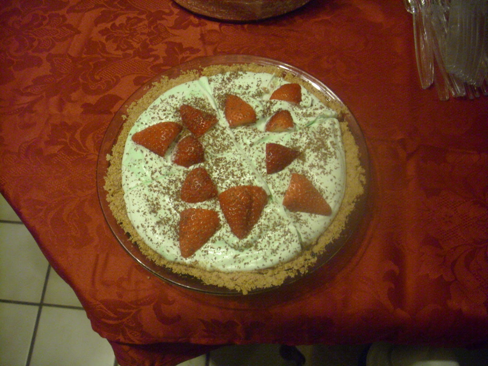 Pistachio Pudding Pie